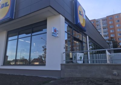 Prodejna Plaská Lidl okna Alufores